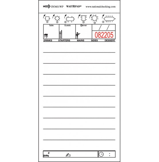 Medium Single Copy Paper WaitRpads