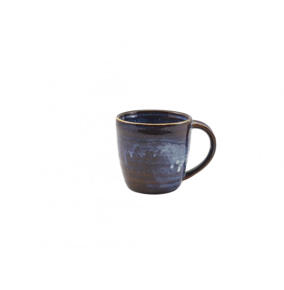 Terra Porcelain Aqua Blue Mug