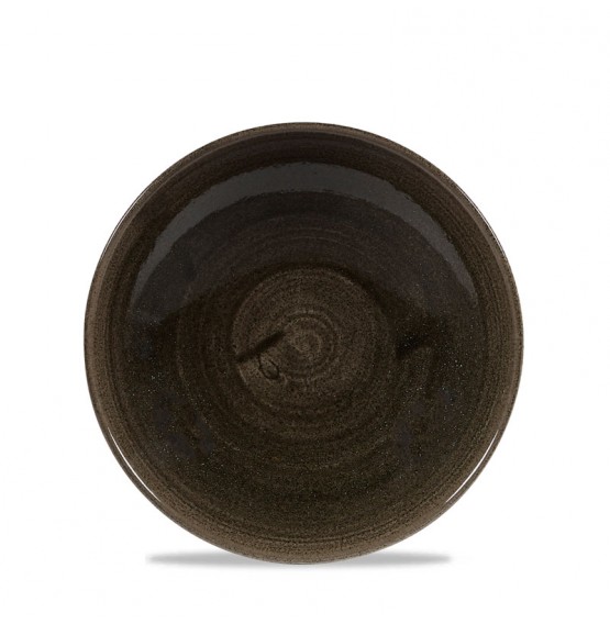 Patina Iron Black Coupe Bowl