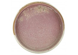 Terra Porcelain Rose Presentation Plate
