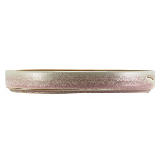 Terra Porcelain Rose Presentation Plate