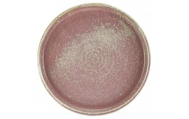 Terra Porcelain Rose Presentation Plate