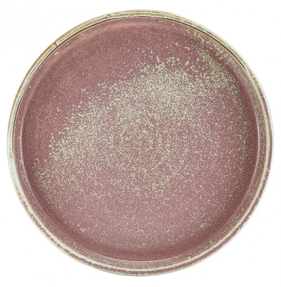 Terra Porcelain Rose Presentation Plate