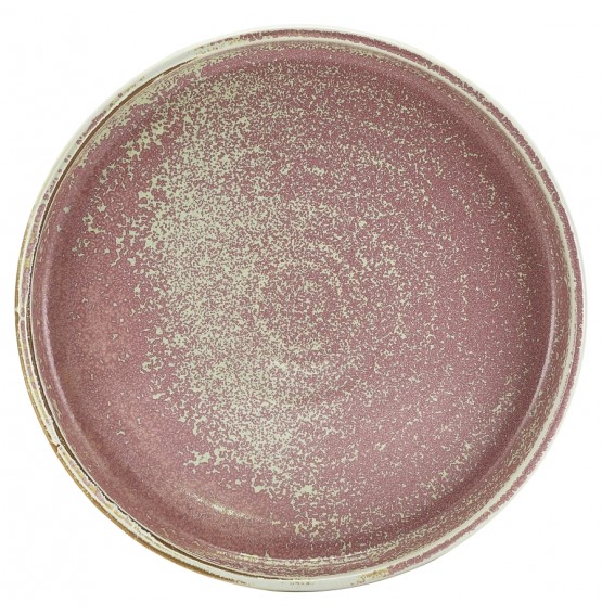 Terra Porcelain Rose Presentation Plate