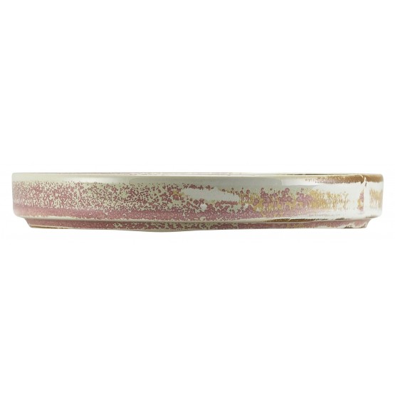 Terra Porcelain Rose Presentation Plate