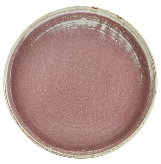 Terra Porcelain Rose Presentation Plate