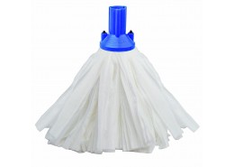 Big White Exel Socket Mop Blue