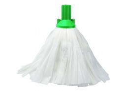 Big White Exel Socket Mop Green