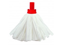 Big White Exel Socket Mop Red