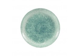Raku Jade Green Coupe Plate