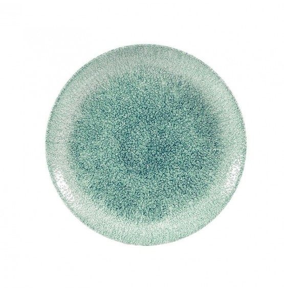 Raku Jade Green Coupe Plate