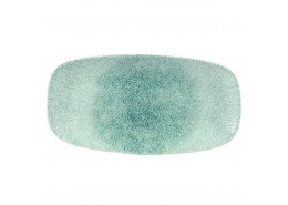 Raku Jade Green Chefs' Oblong Plate No.3