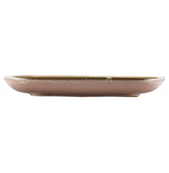 Terra Porcelain Rose Rectangular Plate