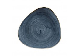 Stonecast Blueberry Triangle Plate