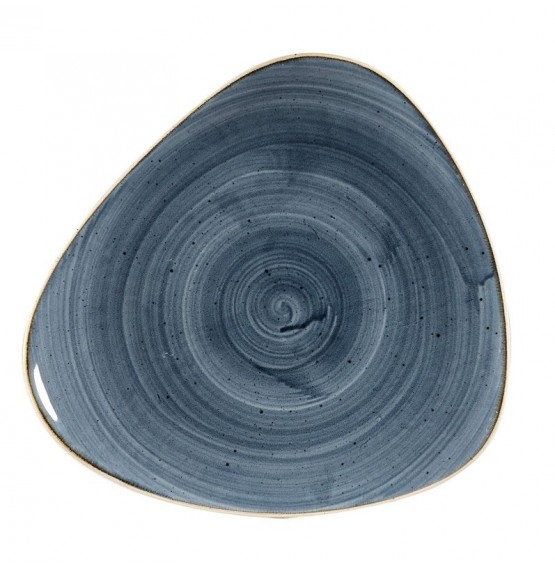 Stonecast Blueberry Triangle Plate