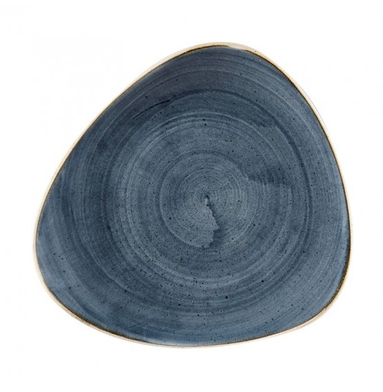 Stonecast Blueberry Triangle Plate