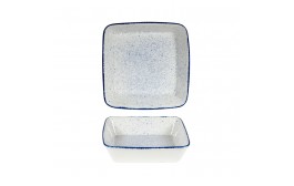 Stonecast Hints Indigo Blue Square Baking Dish