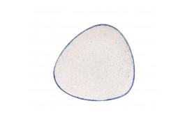 Stonecast Hints Indigo Blue Triangle Plate