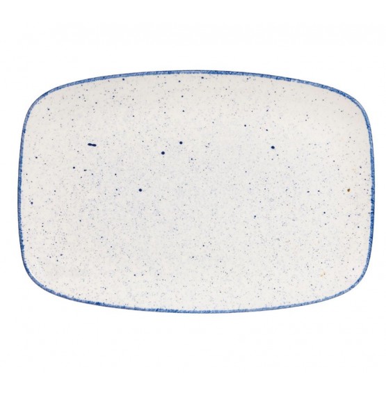 Stonecast Hints Indigo Blue Chefs' Oblong Platter