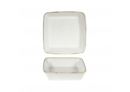 Stonecast Hints Barley White Square Baking Dish