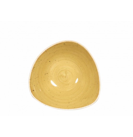 Stonecast Mustard Seed Yellow Lotus Bowl