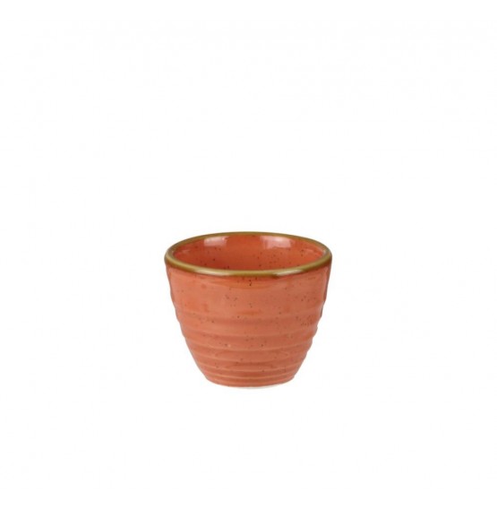 Stonecast Spiced Orange Ripple Dip Pot
