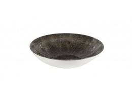 Stone Quartz Black Coupe Bowl