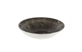 Stone Quartz Black Coupe Bowl