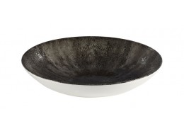 Stone Quartz Black Coupe Bowl
