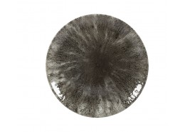 Stone Quartz Black Coupe Plate