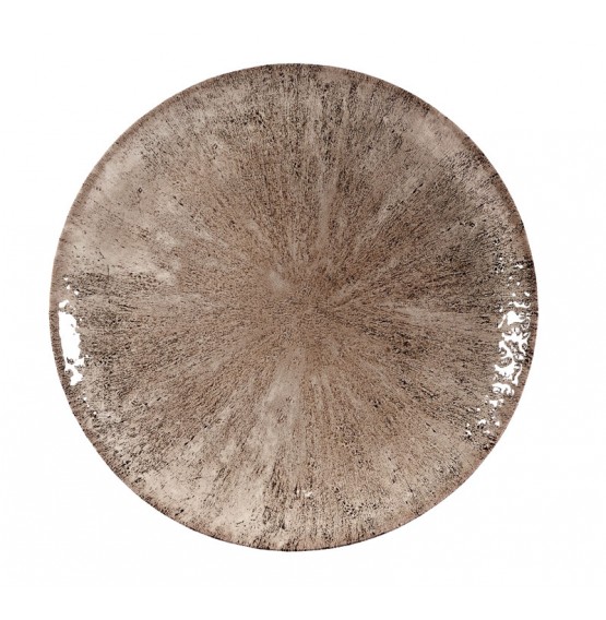 Stone Zircon Brown Coupe Plate