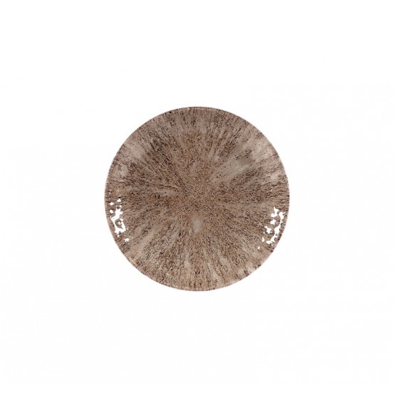 Stone Zircon Brown Coupe Plate