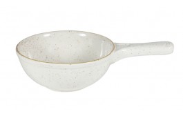 Stonecast Barley White Deep Skillet Pan