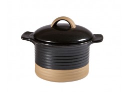 Igneous Black Cocotte and Lid