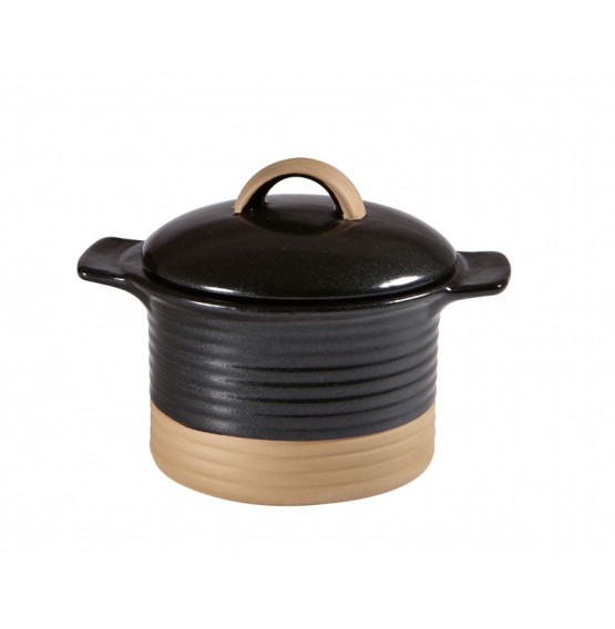 Igneous Black Cocotte and Lid