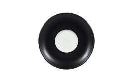 Menu Shades Ash Black Saucer