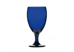 Teardrop Cobalt Iced Tea Glass