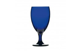 Teardrop Cobalt Iced Tea Glass