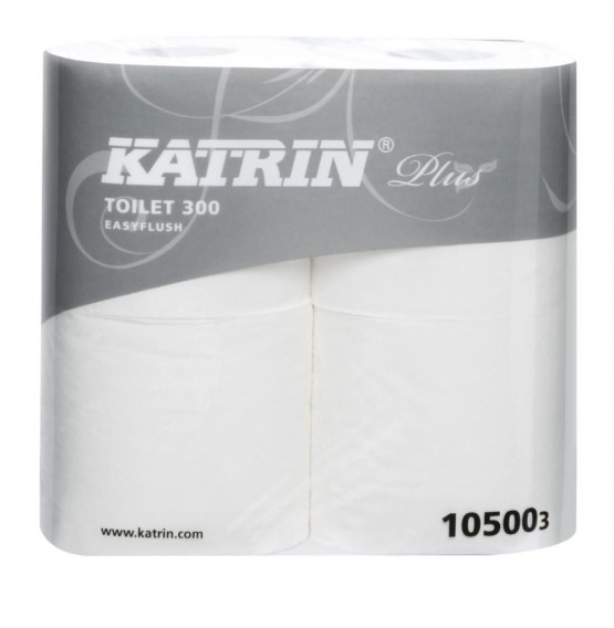 Katrin Plus 300 Sheet Easy Flush