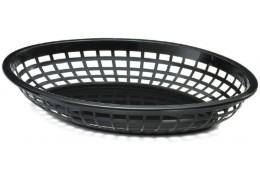 Black Oval Basket