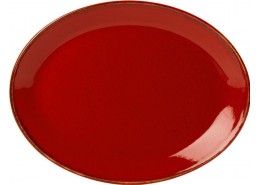 Seasons Magma Oval Plate