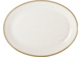 Seasons Oatmeal Oval Plate
