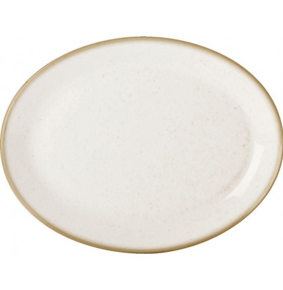 Seasons Oatmeal Oval Plate