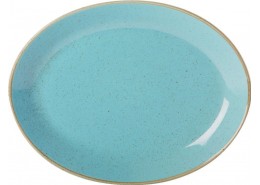 Seasons Sea Spray Oval Plate