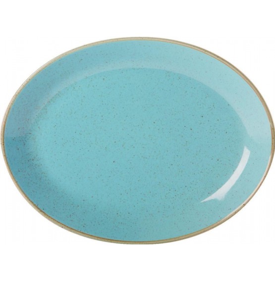 Seasons Sea Spray Oval Plate