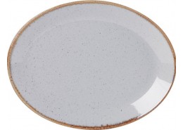 Seasons Stone Oval Plate