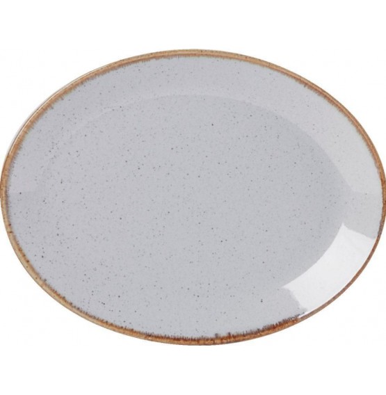 Seasons Stone Oval Plate