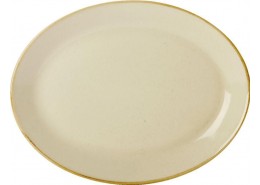 Seasons Wheat Oval Plate