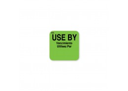MoveMark Use By Square Label (Green)