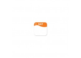 DuraMark Orange 19mm Square Label (Saturday)